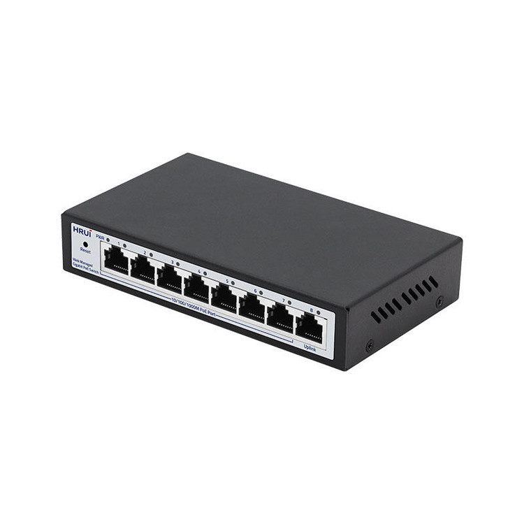 سوئیچ شبکه POE مدیریتی (تحت وب) دارای 7 پورت HR-AFGW-71 POE