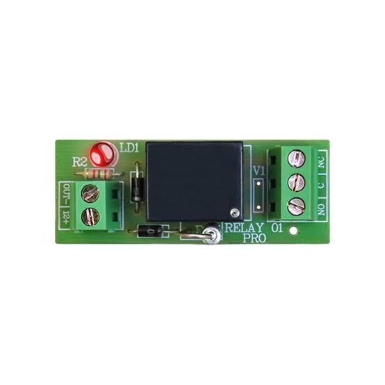 رله 12 ولت با فیوز حرارتی مدل RELAY 01 PRO